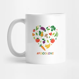 Foodies Foodlove hashtag Mug